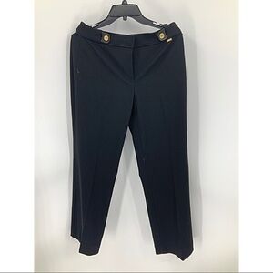 St. John viscose spandex nylon wide leg trouser 6